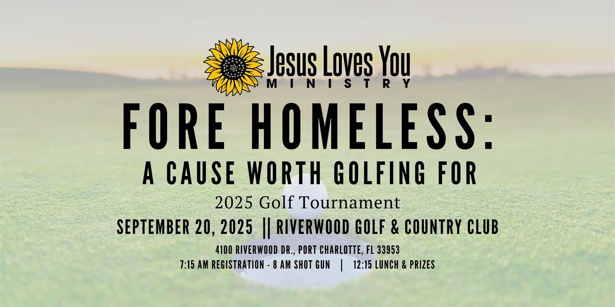 "Fore" Homeless - A Cause Worth Golfing For!, 20 September | Event in Port Charlotte | AllEvents
