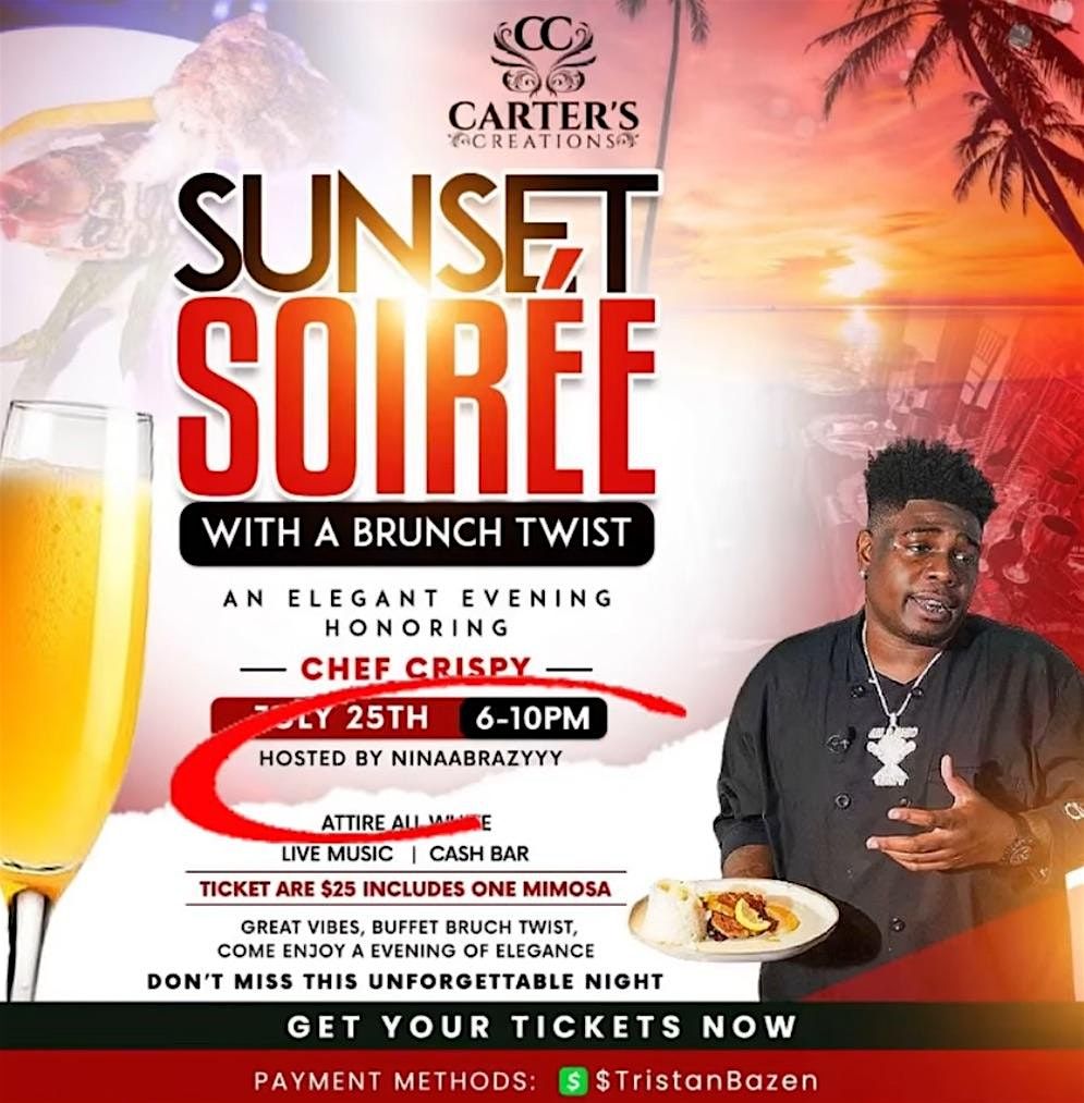 SUNSET SOIREE, 25 July | Event in Ellenwood | AllEvents