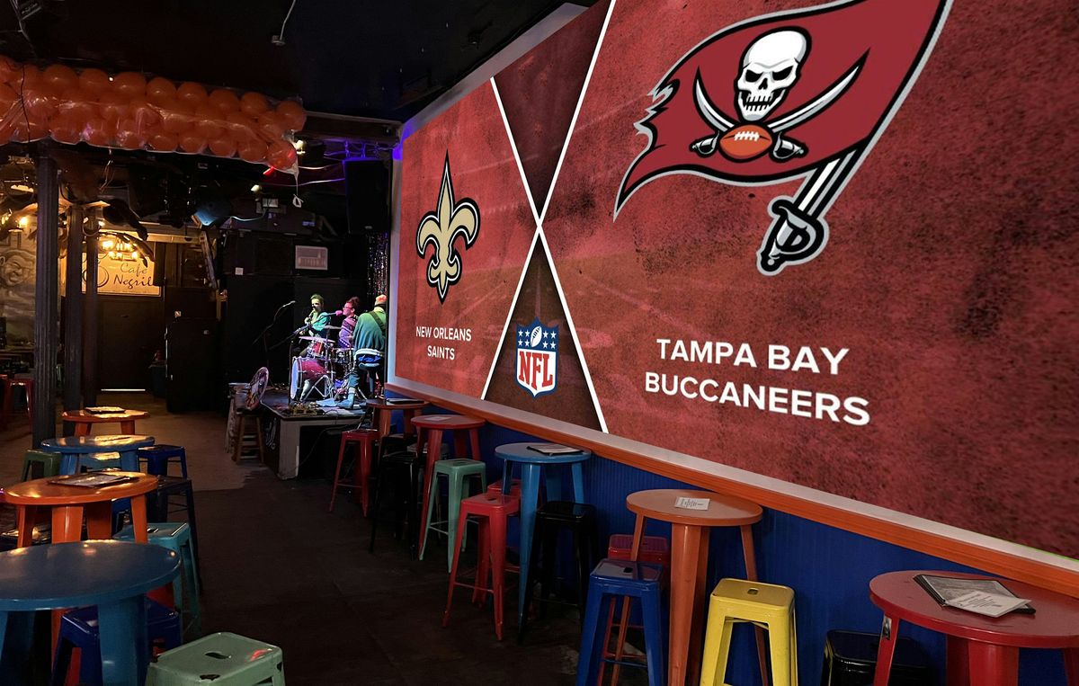 Tampa Bay Buccaneers vs Saints Football Watch Party with Live Music Pop Up, 26 October | Event in New Orleans