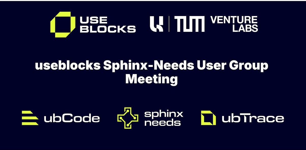 useblocks user group meeting, 13 November | Event in München | AllEvents