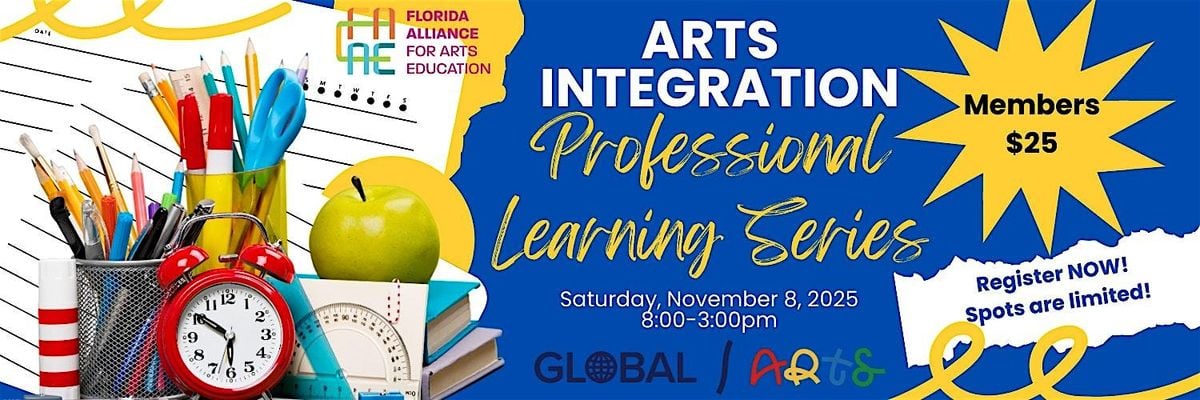 Arts Integration Professional Learning Series, 8 November | Event in Jacksonville | AllEvents