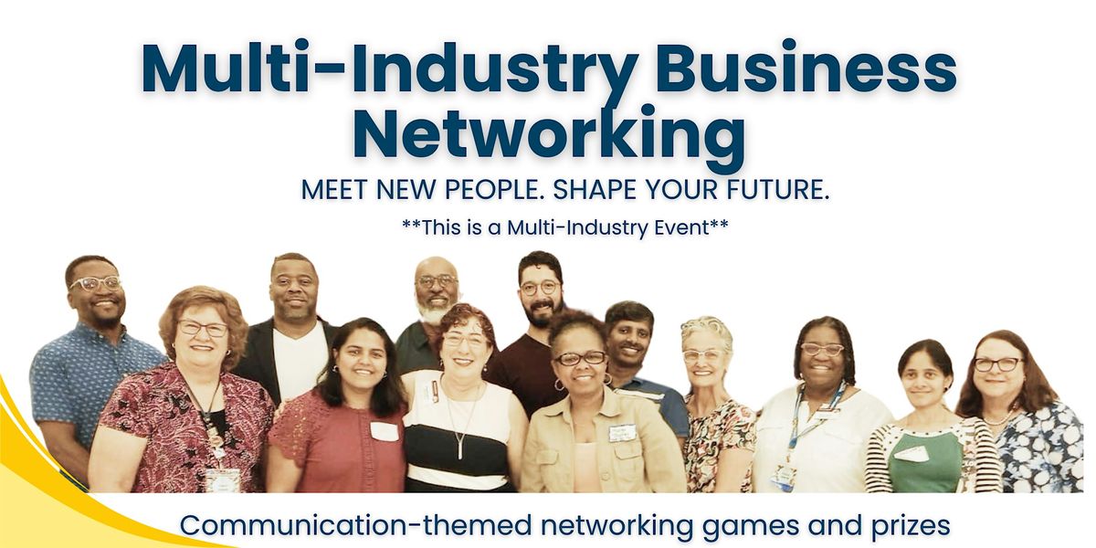 Multi-Industry Business Networking | Amplify your Future, 27 September | Event in Jacksonville | AllEvents