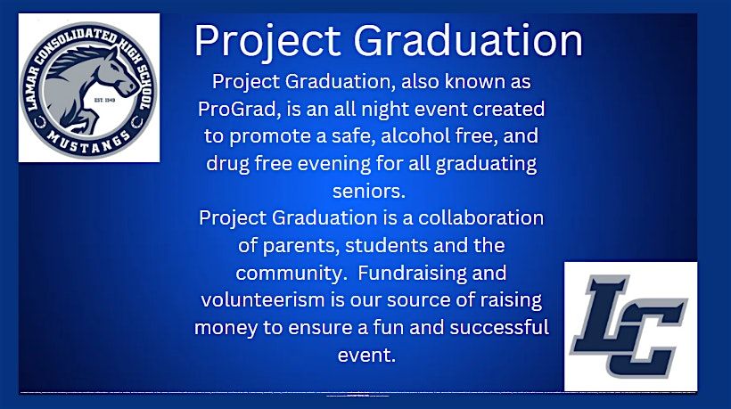 Project Graduation Event, 17 May | Event in Rosenberg | AllEvents