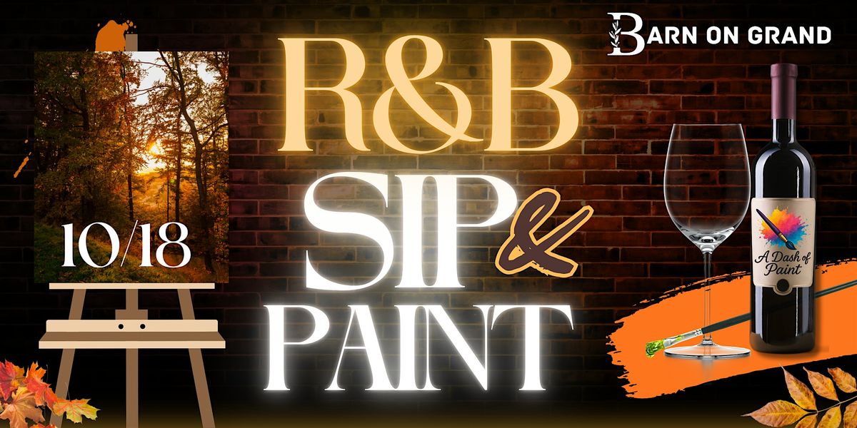 R&B Sip & Paint, 18 October | Event in Waterbury | AllEvents