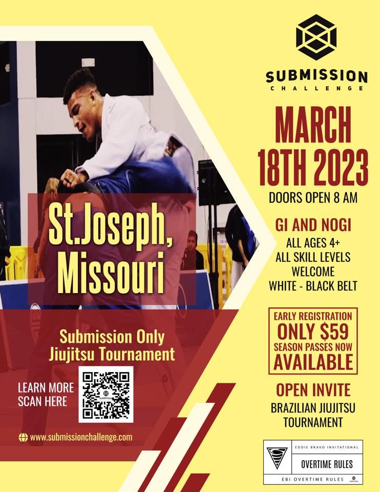 SUBMISSION CHALLENGE ST JOE, MO MARCH 18TH 2023, The St. Joseph REC