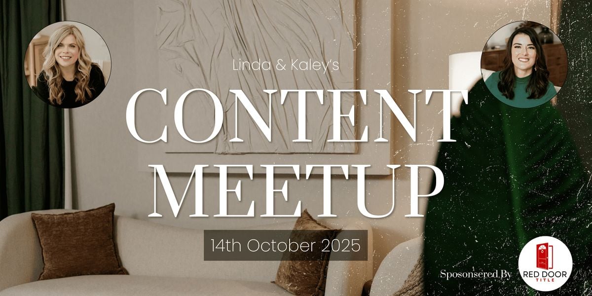 Content Creation Meetup for Entrepreneurs, 14 October | Event in Lake Mary | AllEvents