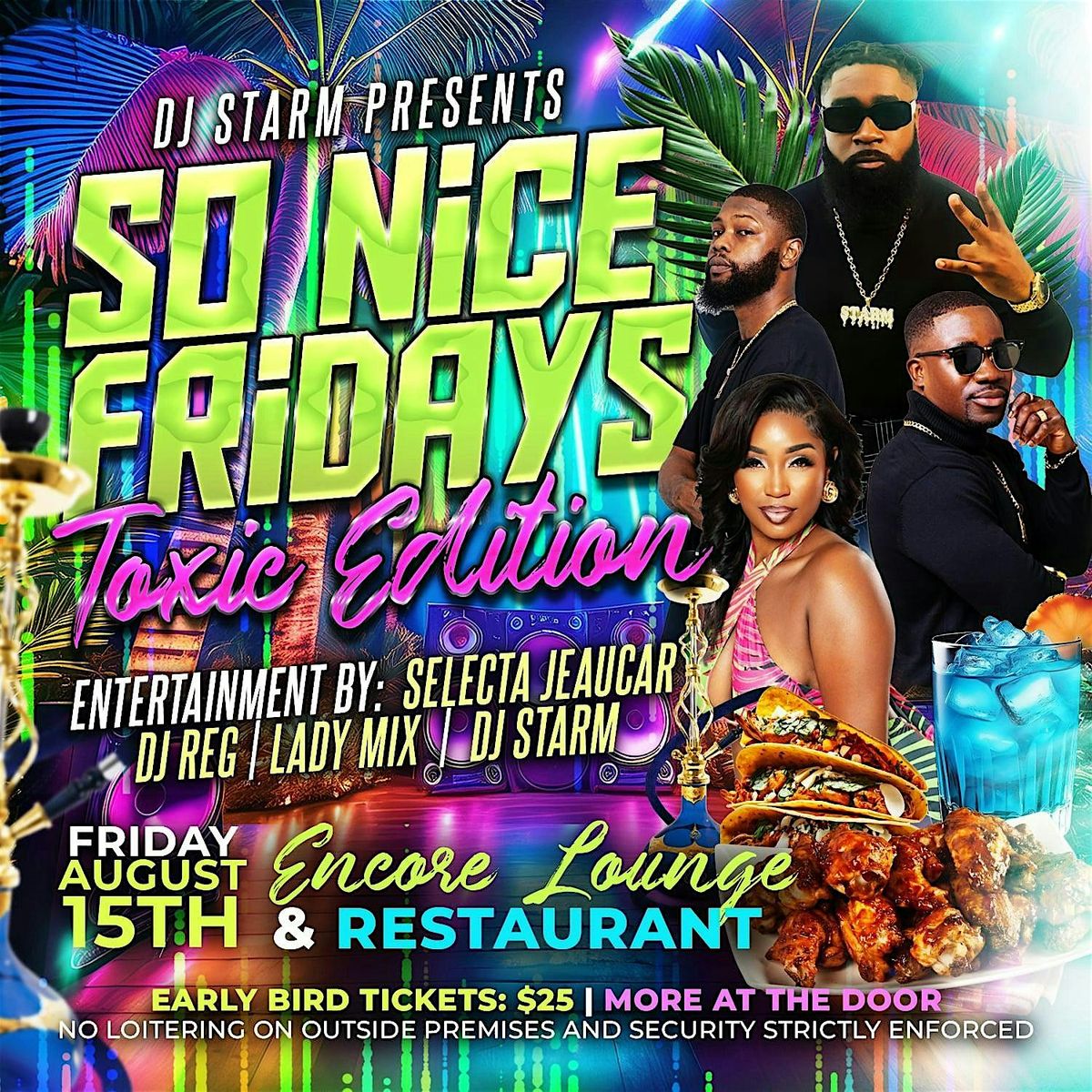 SO NICE Fridays "Toxic Edition", 15 August | Event in Charlotte Amalie West | AllEvents
