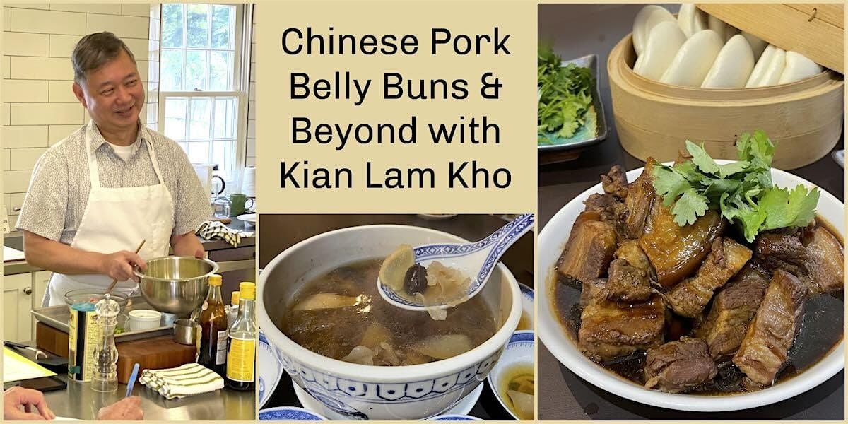 Chinese Pork Belly Buns and Beyond, with Kian Lam Kho, 13 December | Event in Hillsdale | AllEvents