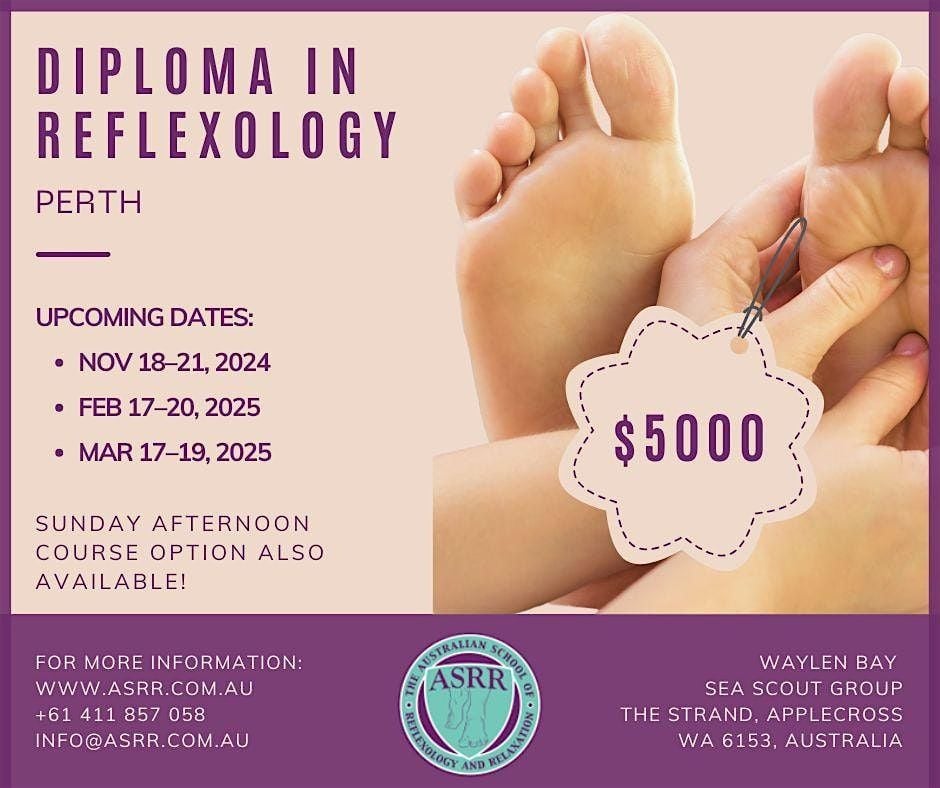 Diploma in Reflexology | Event in Applecross | AllEvents