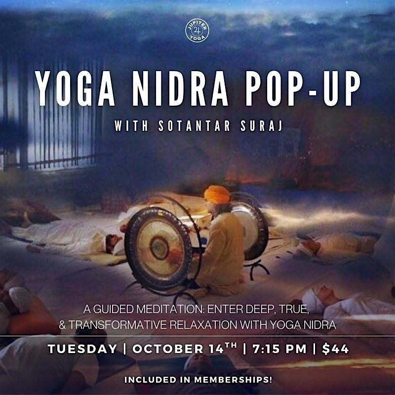 Yoga Nidra: A Guided Meditation Pop-Up Class, 14 October | Event in Newport Beach | AllEvents