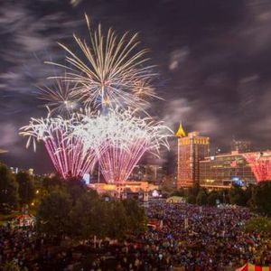 Centennial Olympic Park July 4th Celebration Atlanta