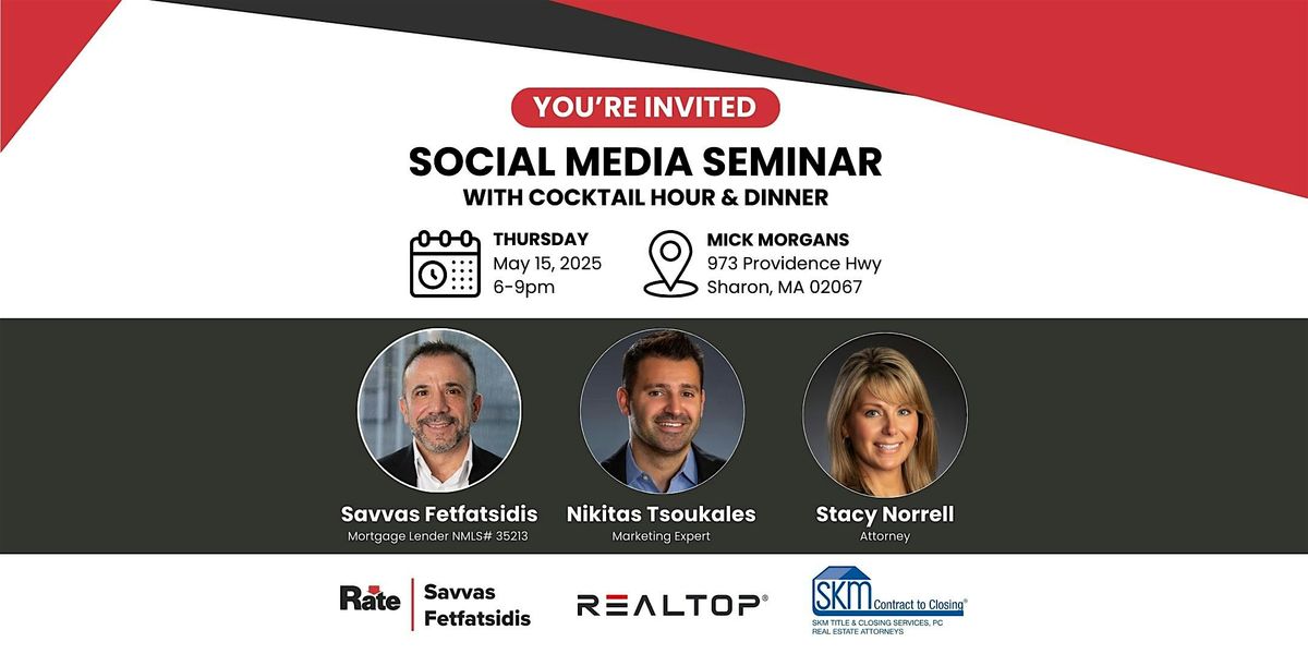 Social Media Seminar, 15 May | Event in Sharon | AllEvents