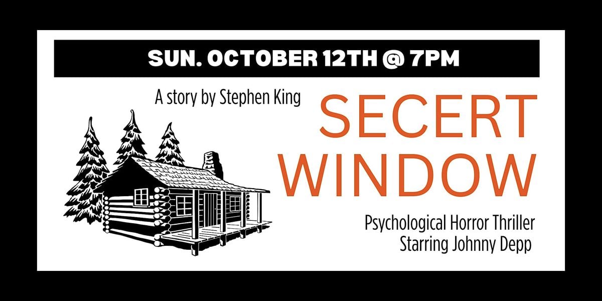 Sunday Scaries Showing for Secert Window, 12 October | Event in Portland | AllEvents