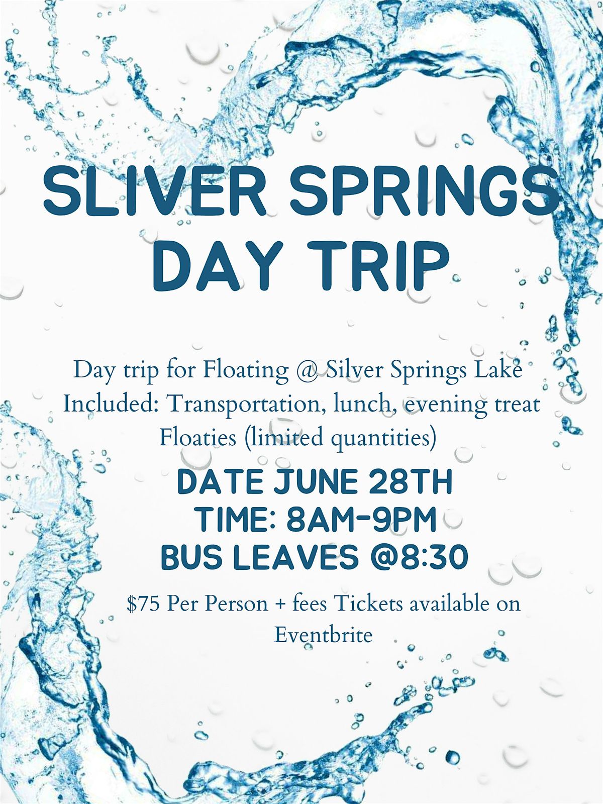 Float Day : Sliver springs