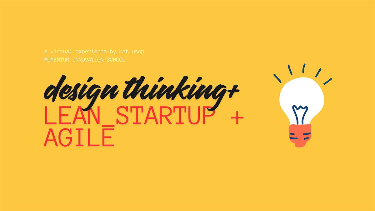 Startups+/understand design thinking vs. lean startup vs. agile, 4 December | Event in Paris | AllEvents