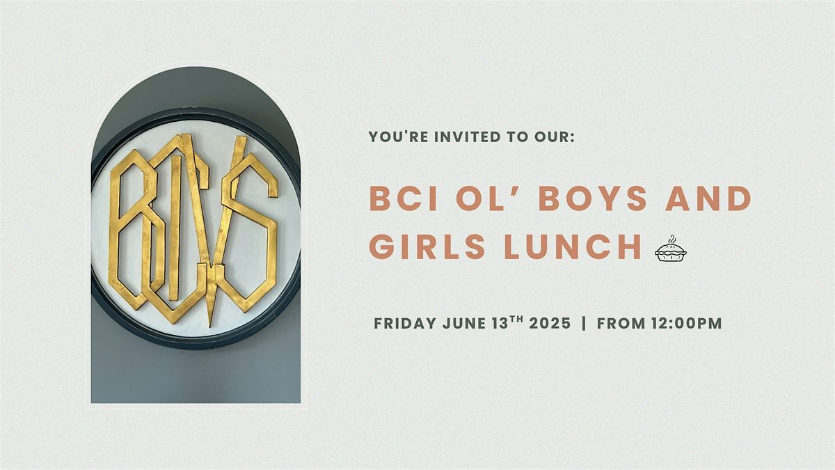 BCI  ol Boys and Girls Lunch, 13 June | Event in Belleville | AllEvents