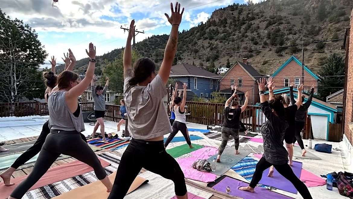 Flower Shop Rooftop Yoga, 21 August | Event in Idaho Springs | AllEvents