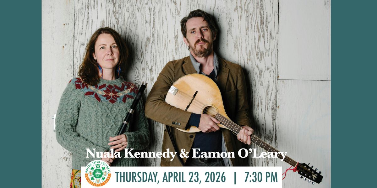 Nuala Kennedy & Eamon O’Leary, 23 April | Event in San Francisco | AllEvents