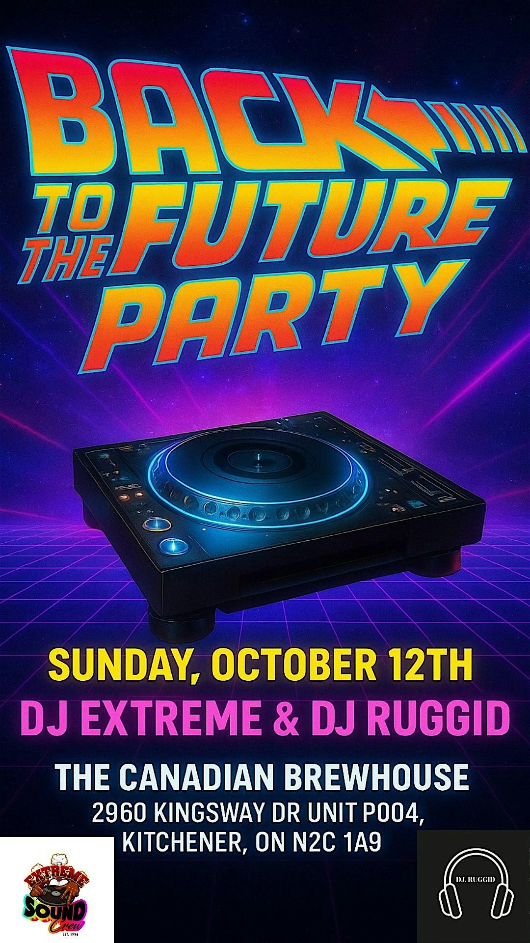 Back To The Future GNS is back!!  Mark your calendars for Sunday, October 1, 12 October | Event in Kitchener