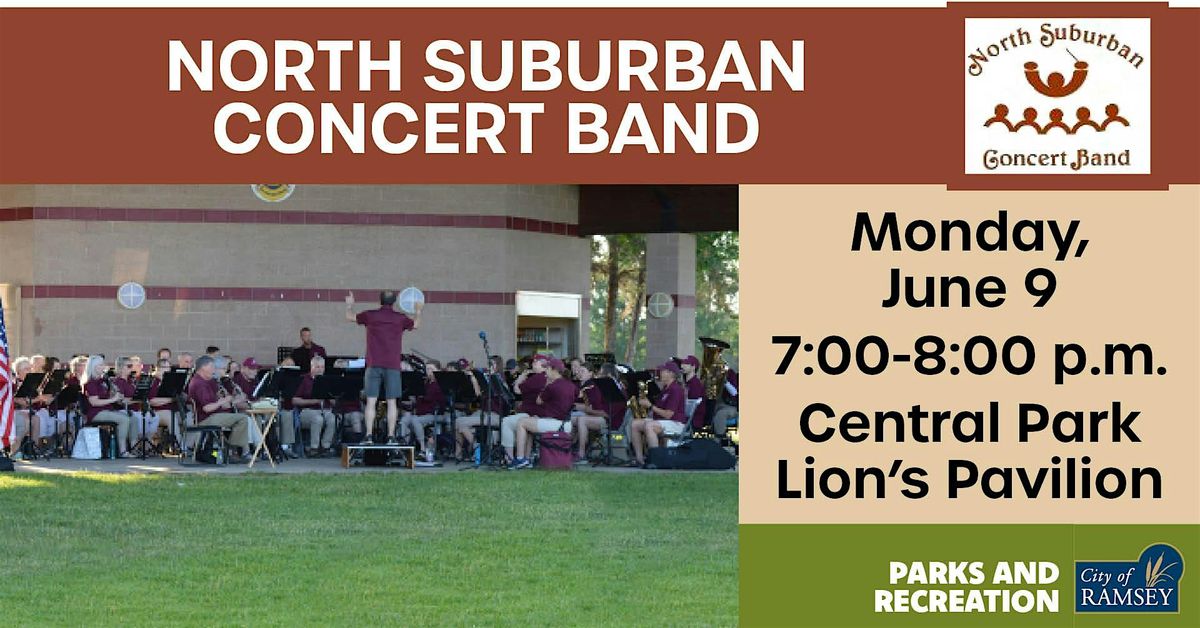 Community Concert with the North Suburban Concert Band, 9 June | Event in Ramsey | AllEvents