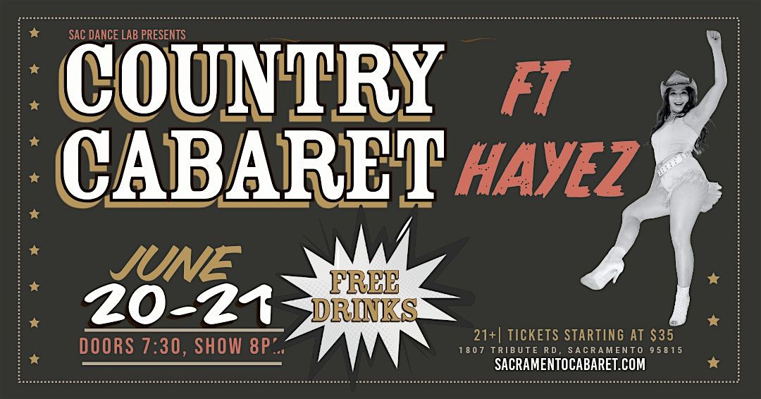 Country Cabaret, 20 June | Event in Sacramento | AllEvents