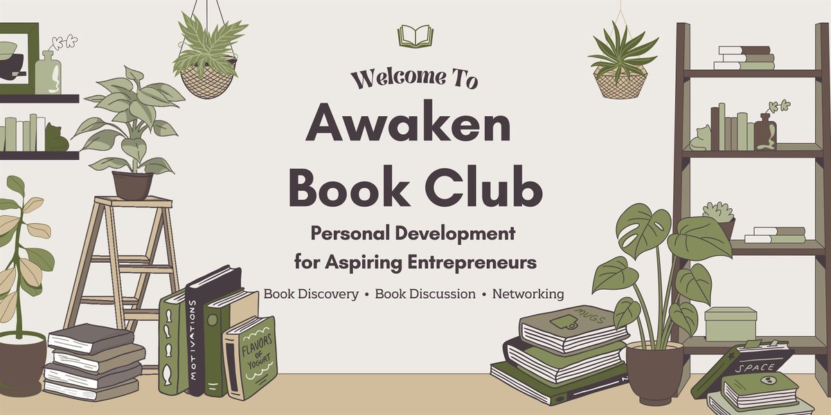 The Personal Development Book Club for Aspiring Entrepreneurs, 19 October | Event in Paya Lebar | AllEvents