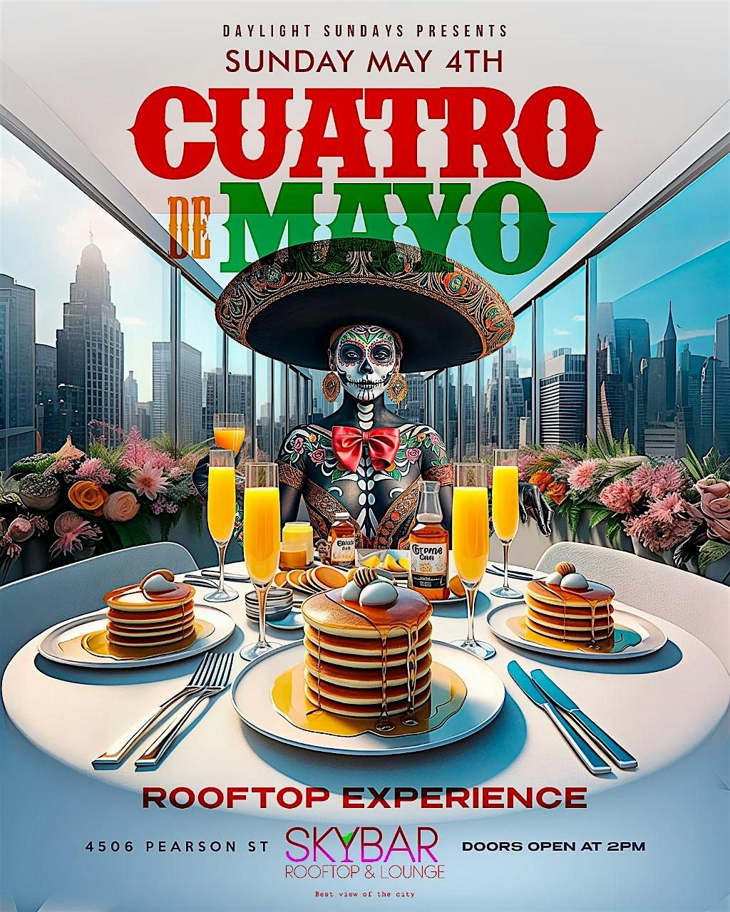 Cinco De Mayo Roof Top Brunch And Day Party, 4 May | Event in Queens | AllEvents