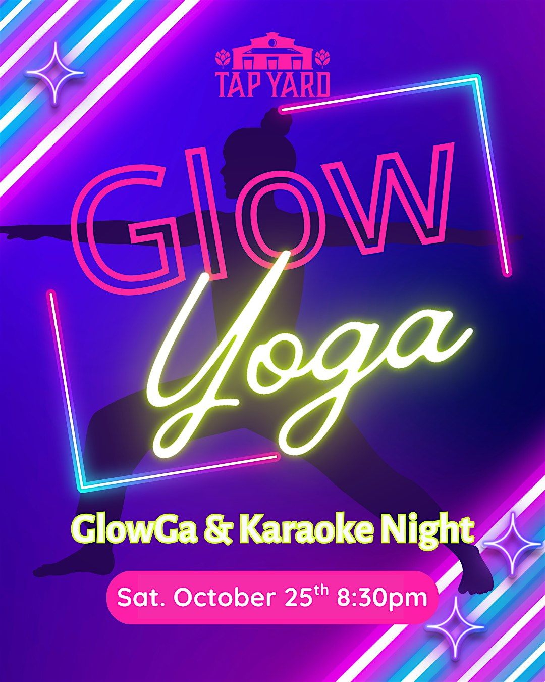 Glow Yoga Party, 25 October | Event in Wilmington | AllEvents