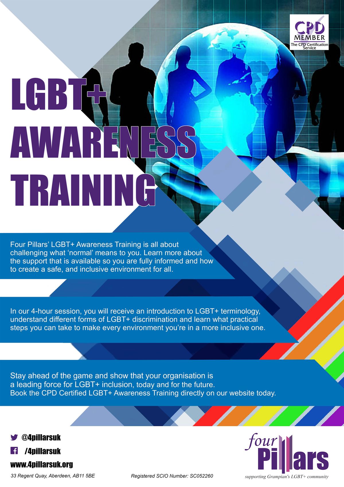 Intro into LGBT+ Awareness Training, 5 August | Event in Aberdeen | AllEvents