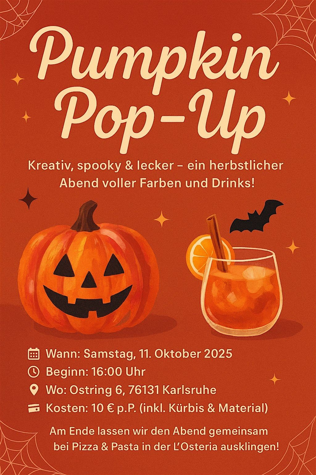 Pumpkin Pop-Up, 11 October | Event in Karlsruhe | AllEvents