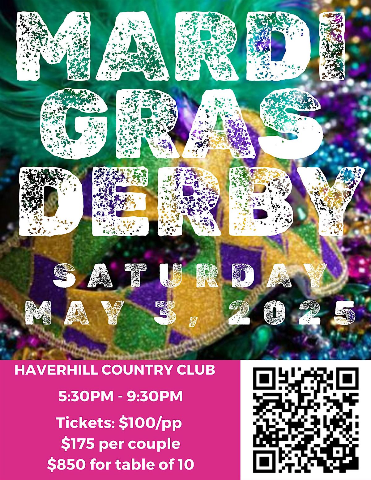 Mardi Gras Derby Fundraiser, 3 May | Event in Haverhill | AllEvents