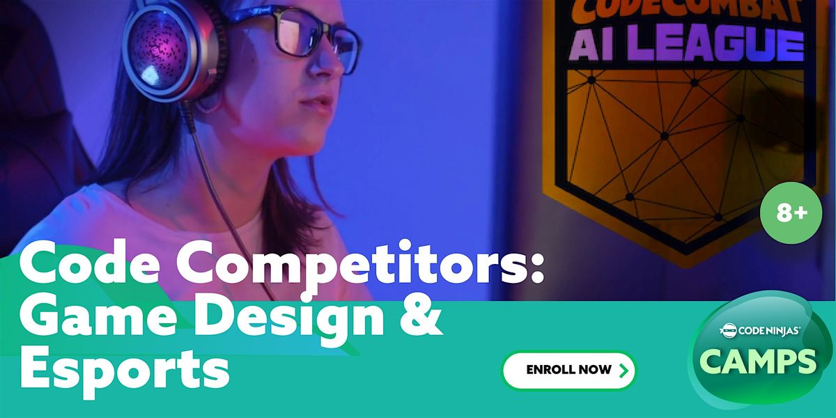 Code Competitors: Game Design & Esports, 13 August | Event in Newbury | AllEvents