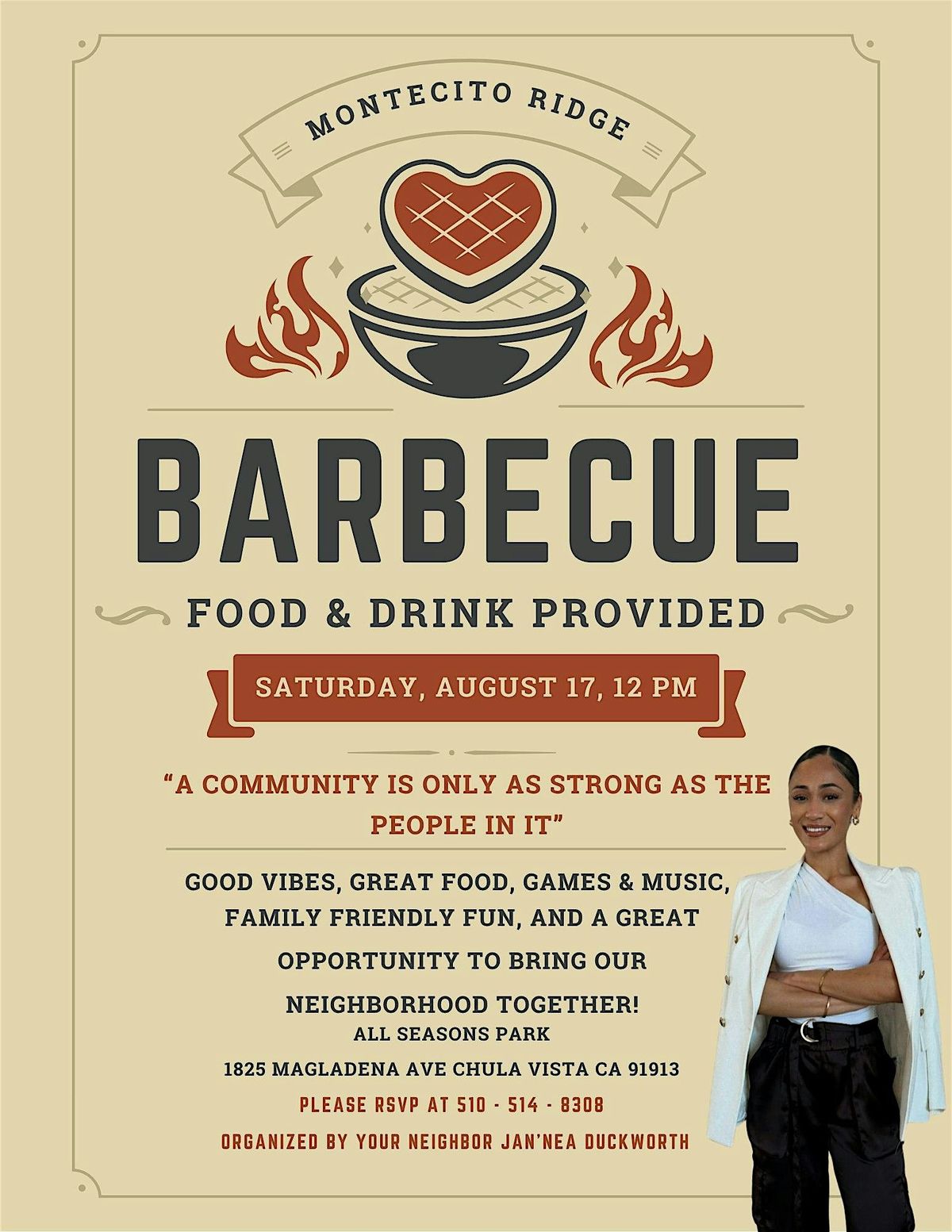Montecito Ridge  BBQ, 17 August | Event in Chula Vista | AllEvents