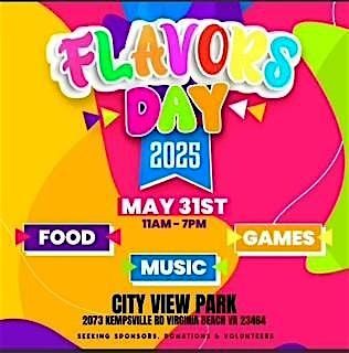 Flavors Family & Friends Day 2025, 31 May | Event in Virginia Beach | AllEvents