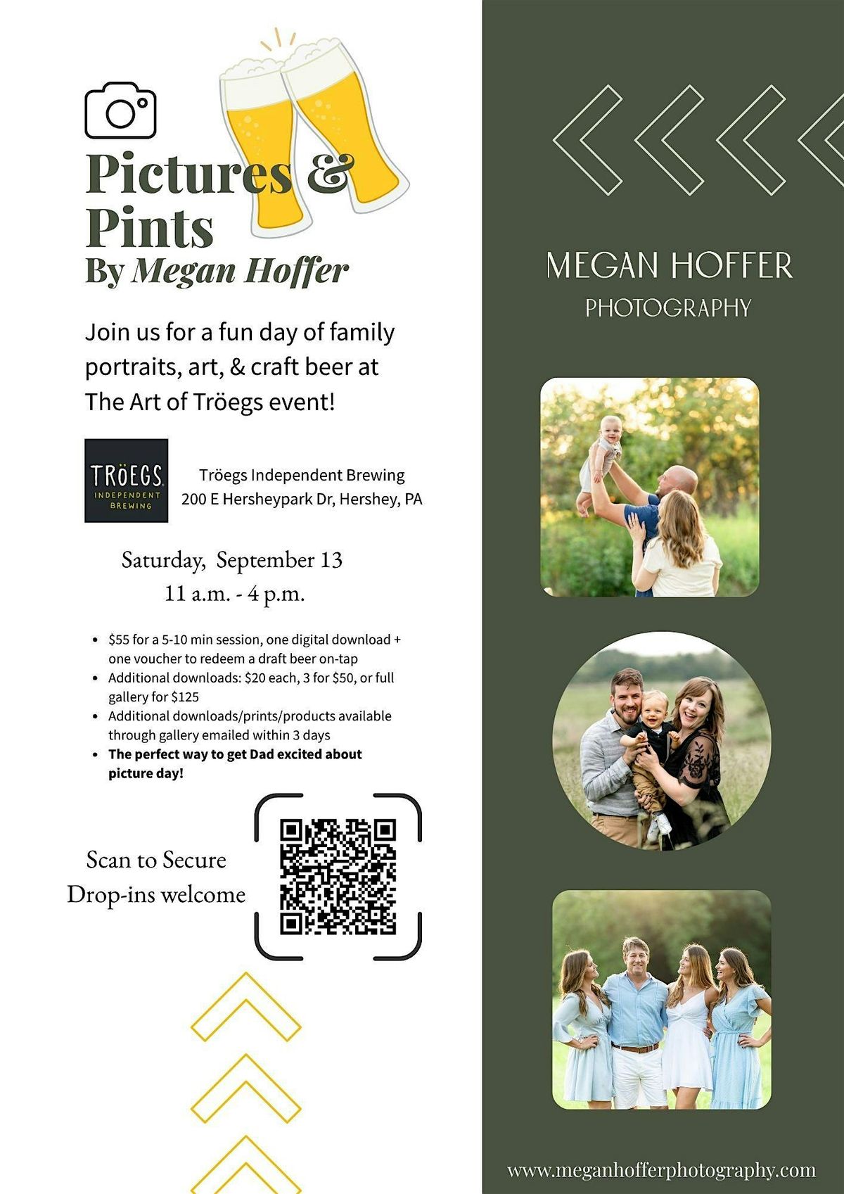 Pictures & Pints: Tröegs Independent Brewing, 13 September | Event in Hershey | AllEvents