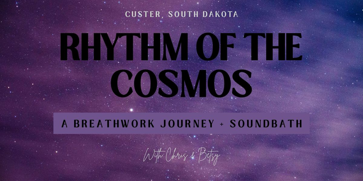 Rhythm of the Cosmos: A Breathwork Journey + Sound Bath, 9 November | Event in Custer | AllEvents