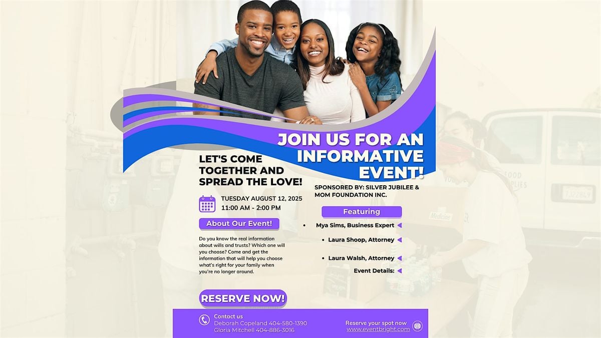 The Importance of Wills and Trusts, 12 August | Event in Atlanta | AllEvents