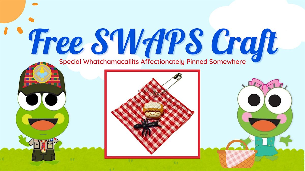 Free SWAPS craft at sweetFrog Salisbury, 29 July | Event in Salisbury | AllEvents