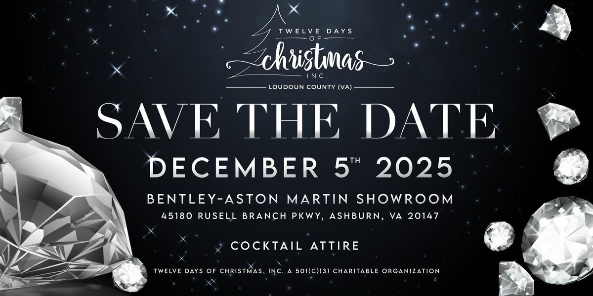 The Third Annual Black Diamond Affair Premier Fundraiser, 5 December | Event in Ashburn | AllEvents