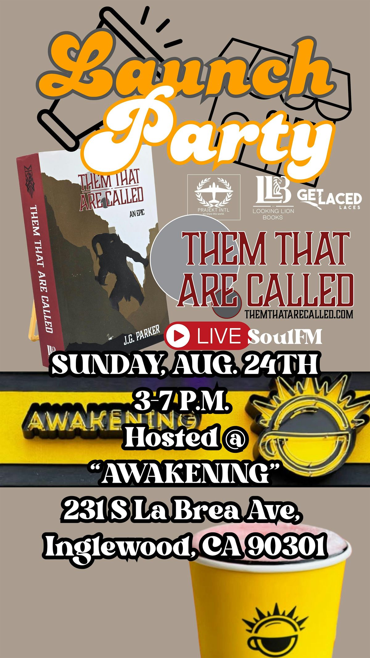 Book Launch Event!! - Them That Are Called - Inglewood, CA, 24 August | Event in Inglewood | AllEvents