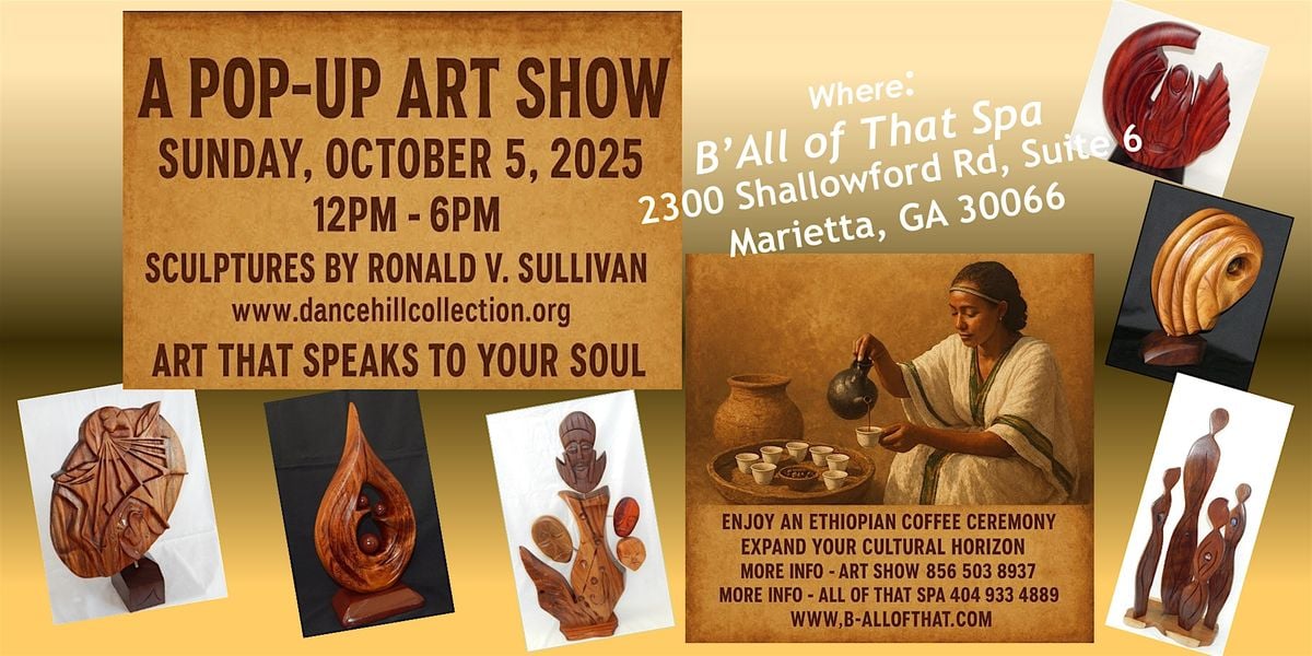 PopUp Art Show in Marietta, GA - Oct. 5, 2025, 5 October | Event in Marietta | AllEvents