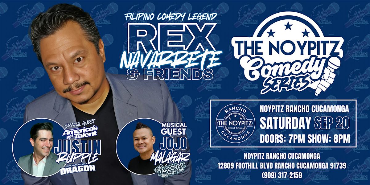 Rex Navarrete & Friends Comedy Tour, 20 September | Event in Rancho Cucamonga | AllEvents