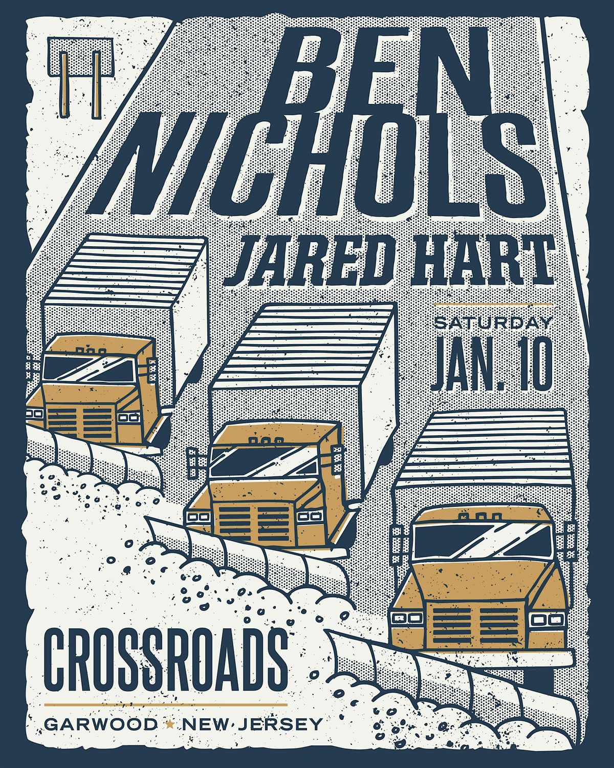 Ben Nichols at Crossroads w/ Jared Hart, 10 January | Event in Garwood | AllEvents