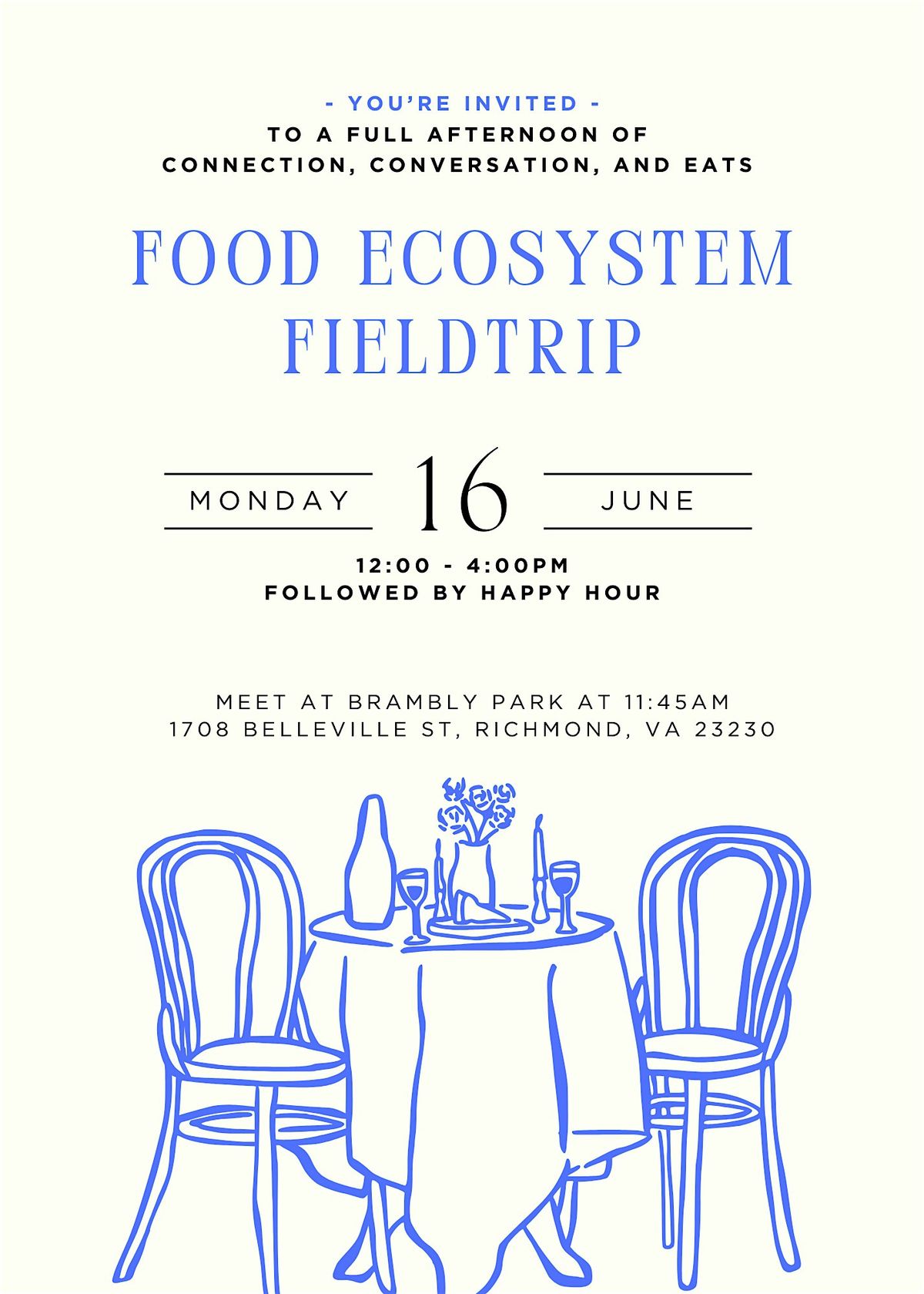 Food Ecosystem Field Trip, 16 June | Event in Richmond | AllEvents