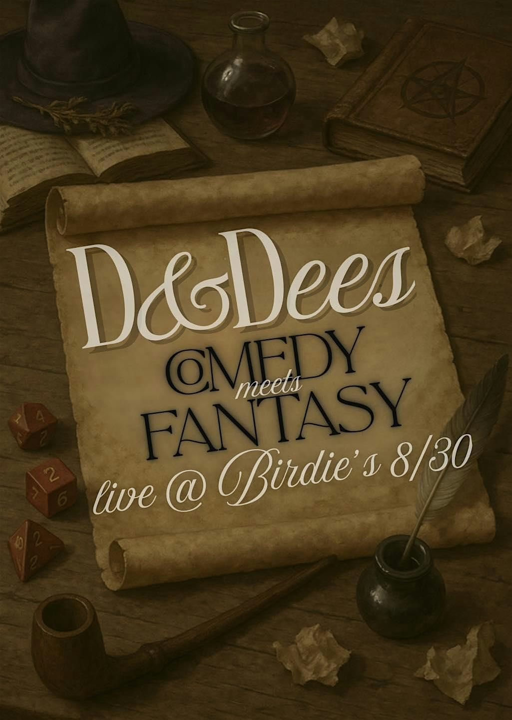 D & Dees: Live action Dungeons & Dragons meets Comedy, 30 August | Event in North Little Rock | AllEvents