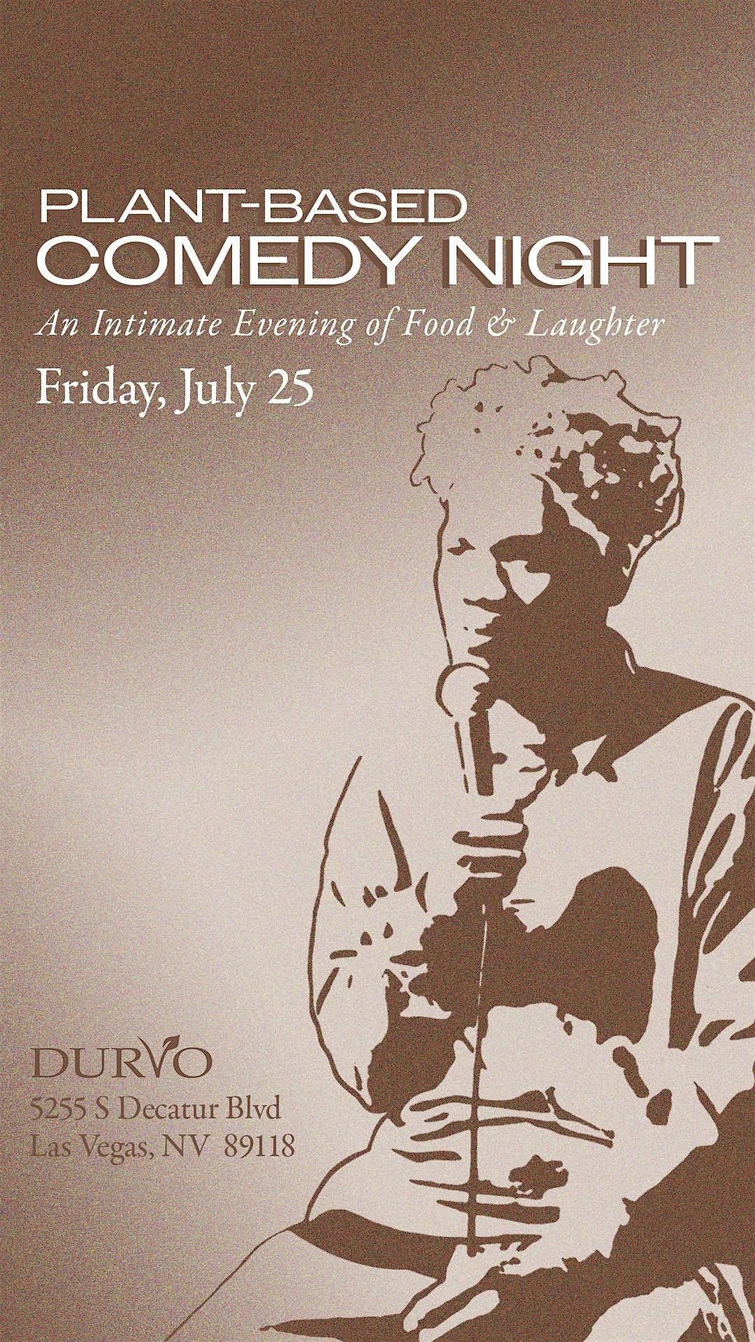 PLANT BASED COMEDY NIGHTS, 2 September | Event in Las Vegas | AllEvents