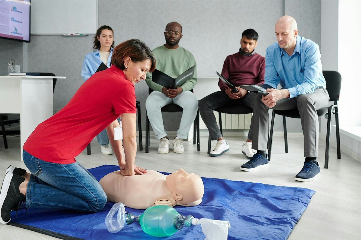Adult First Aid/CPR/AED Certification (Full Class), 13 June | Event in Toledo | AllEvents