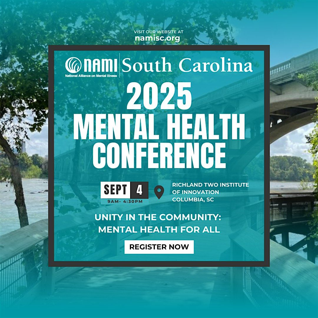 NAMI South Carolina Annual Mental Health Conference, 4 September | Event in Columbia | AllEvents