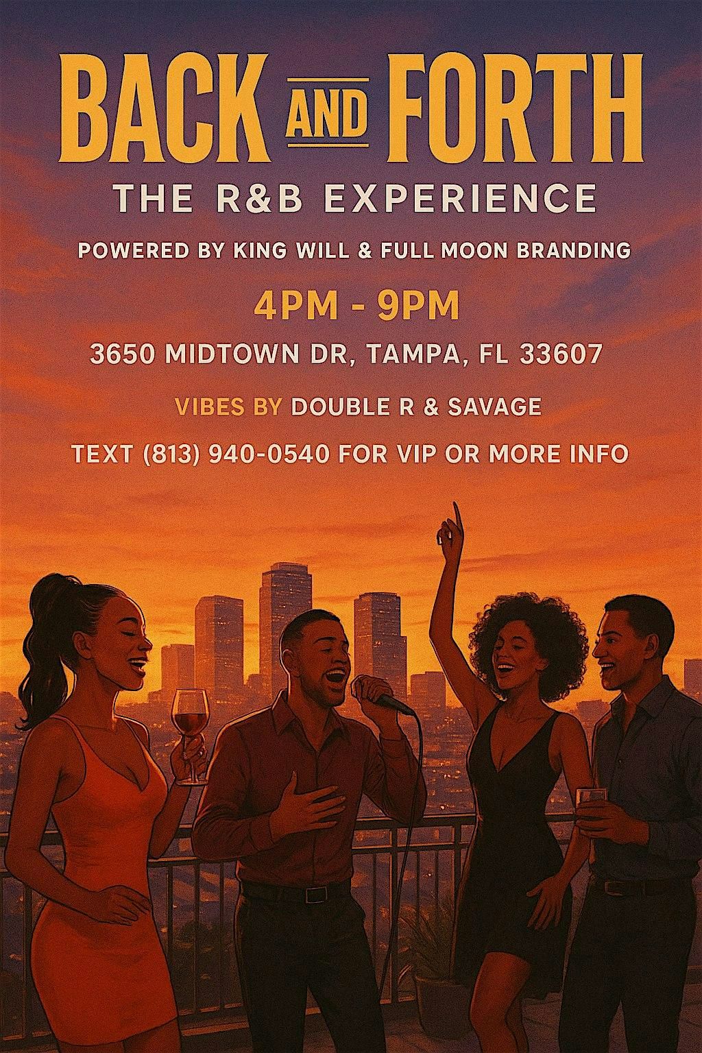 Back and Forth The R&B Experience | Event in Tampa | AllEvents