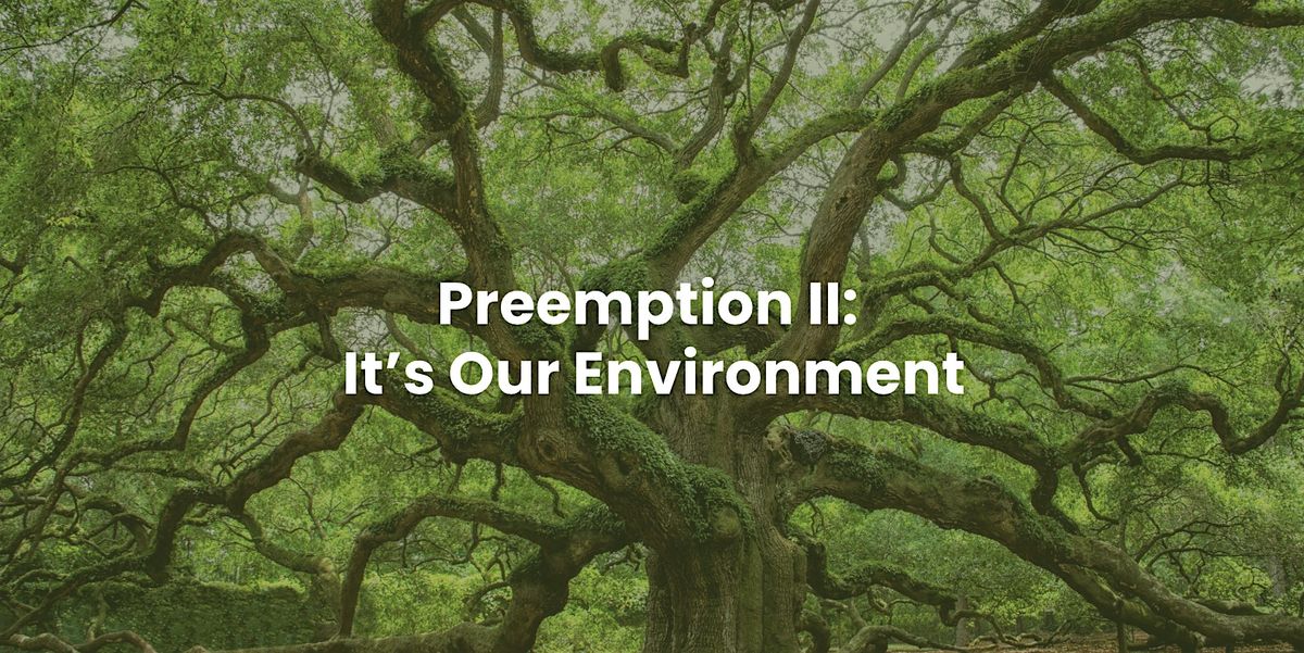 HOT TOPIC: Preemption II- It's Our Environment, 29 October | Event in Tallahassee | AllEvents